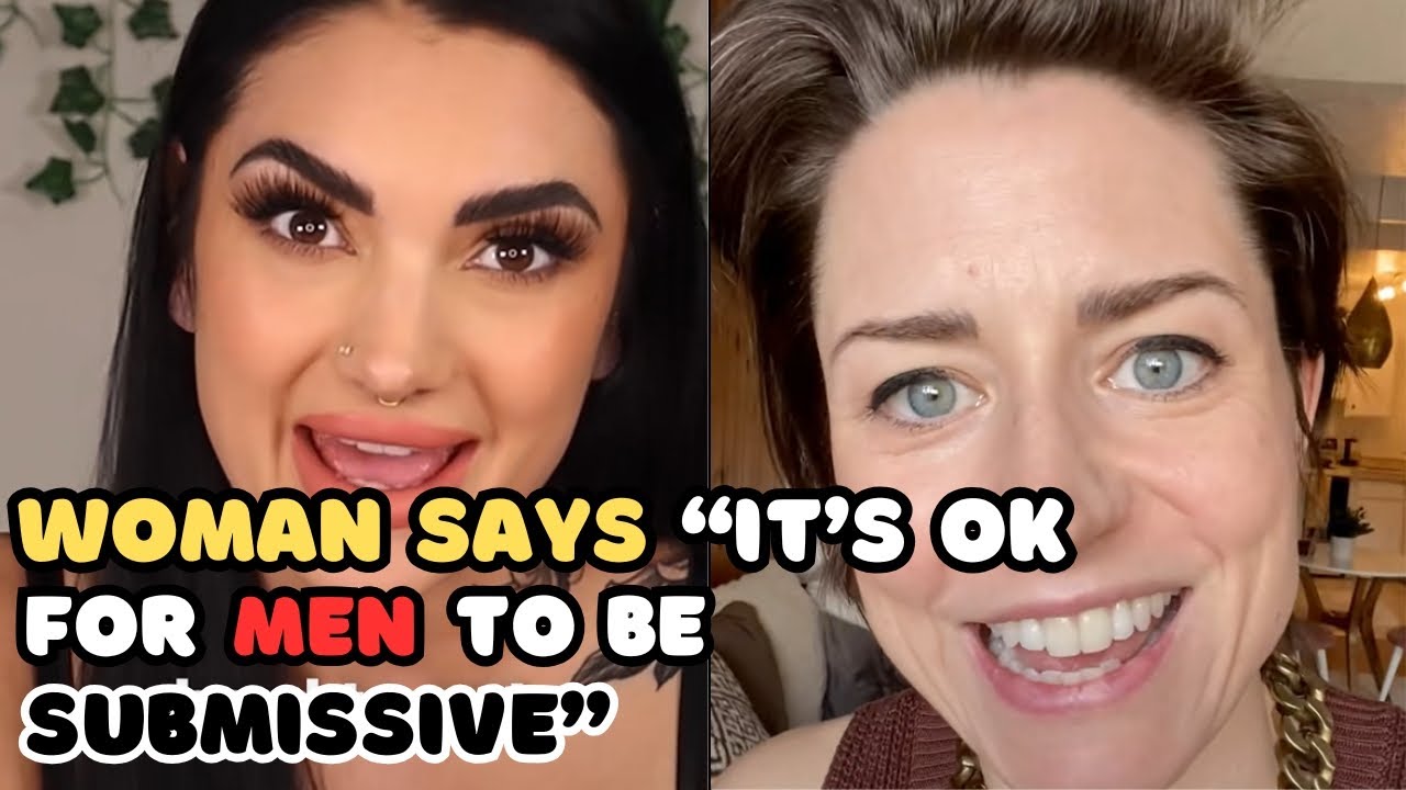 White Woman Say It's Ok For Men To Be Submissive and White Snow Bunny Say Don't Make Me Top Priority