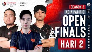  id Ap Mobile Legends Bang Bang  Snapdragon Mobile Open Finals  Season 3 Hari Ke 2