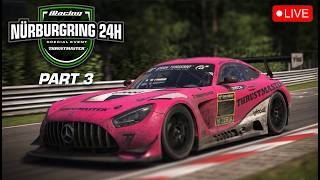 🔴LIVE - 24 Hours Of Nurburgring! Four Gran Turismo Drivers In The Hardest Event In iRacing! - Part 3