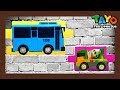 Tayo was buried under the brick wall l tayo heavy vehicles squad s2 l tayo the little bus