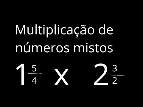 Vídeo: Como Multiplicar Números Mistos