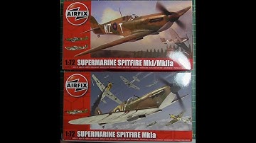 Airfix 1/72nd scale Supermarine Spitfire Mk1/1A part3 a tale of 2 spitties