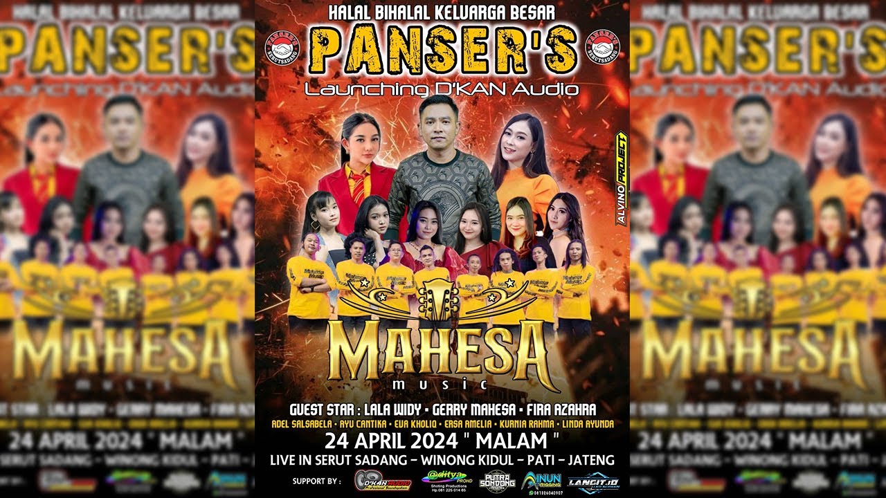 ✅ LIVE STREAM MAHESA MUSIC || HALAL BIHALAL KELUARGA BESAR \