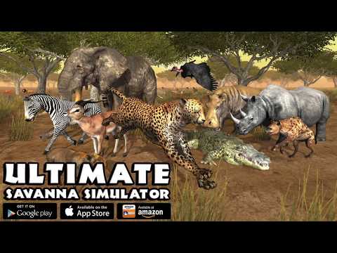 🐘 Elephant VS Lion, Cheetah, Hippo, Rhino, Giraffe, Hyena, Buffalo, Ultimate Savanna Simulator