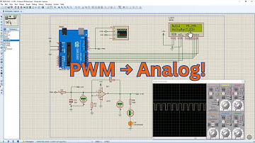 How to convert an Arduino PWM signal to an Analog signal (DAC). part 2b