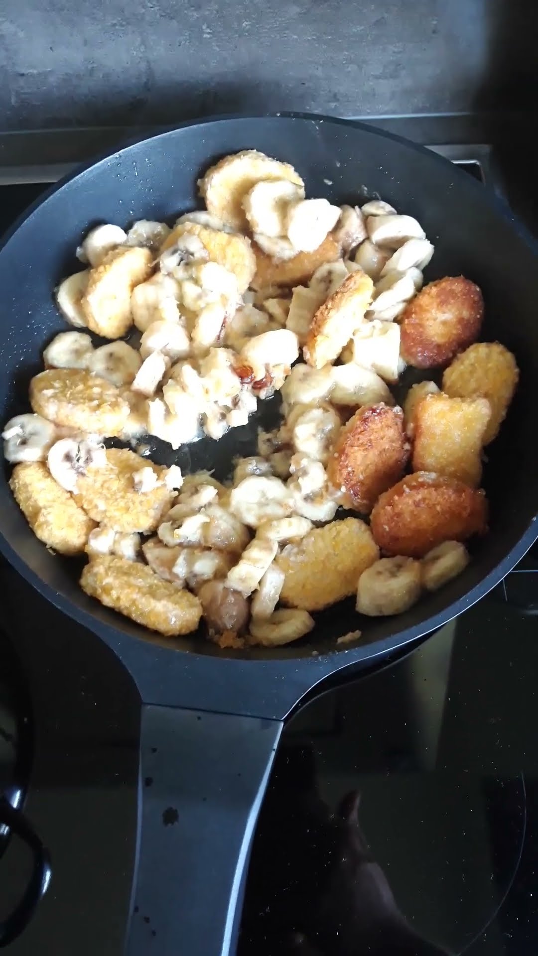 MVlog - Tag 179 - Vegane Bananen-Nuggets mit Curry! #Spaghetti - YouTube