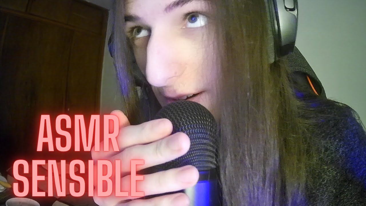 ASMR MUY SENSIBLE - Susurros, tapping y sonidos variados