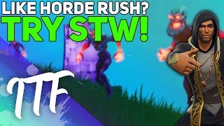 Horde Rush LTM and Why You Should Play Save the World! (Fortnite Battle Royale) Horde Rush LTM and Why You Should Play Save the World! (Fortnite Battle Royale)
