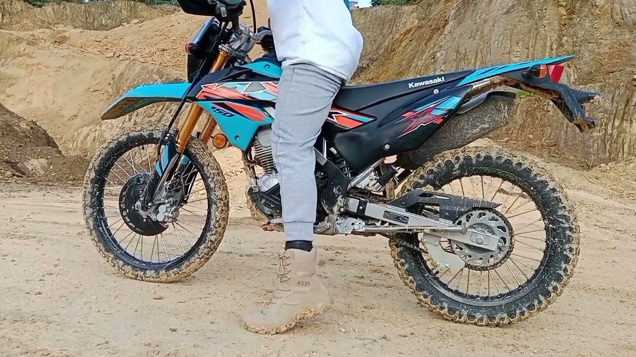 klx 150 2023 model || test ride
