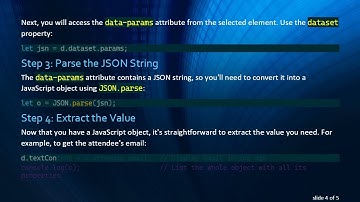 How to Easily Retrieve a Value from a JSON Object in an HTML Attribute using JavaScript