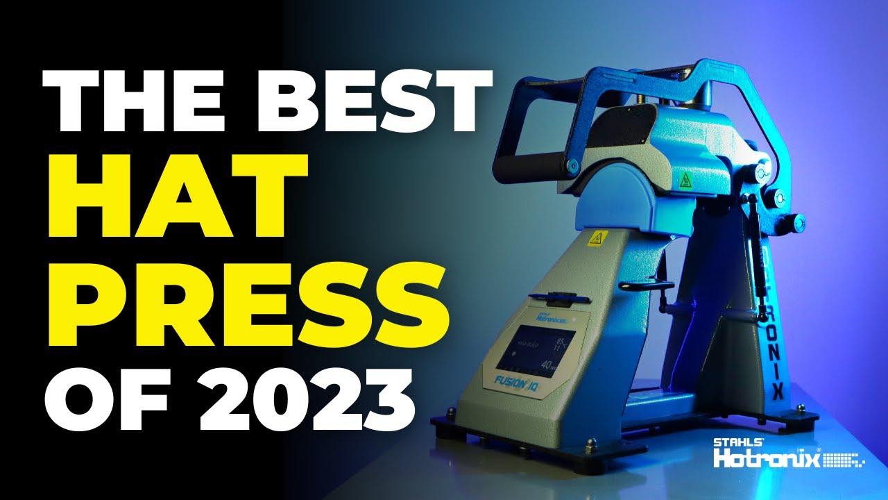 The best hat heat press in 2023 - Hotronix 360 IQ Review 