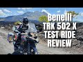 Benelli TRK 502 X Maxi Test Ride Review Adventure Bali