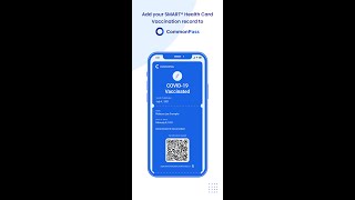 Adding Vaccine Record using a SMART® Health Card QR | CommonPass screenshot 2