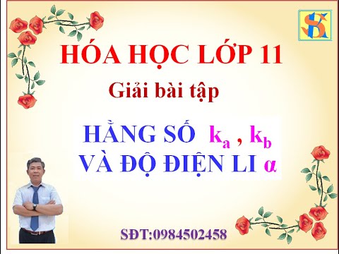 Video: Hằng số phân ly có nghĩa là gì?