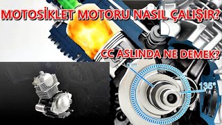 Motosiklet Motoru Nasıl Çalışır|CC Nedir?