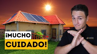 ERRORES COMUNES en PANELES SOLARES (evítalos)