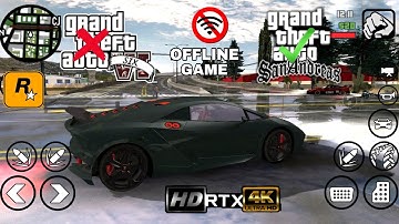 GTA SA  INSANE GRAPHICS  V34 SUPPORT ANDROID 10,11,12 ALL VERSION