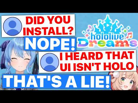 Suisei Avoids Playing HoloDream; Debunks "Ui Isn't Hololive" As False (Hololive) [Eng Subs]