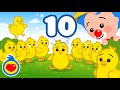 🐥10 Little Chickens🐤🐣 ♫ Nursery Rhymes and Kids Songs ♫ Plim Plim