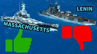 Lenin is a Great Battleship but.... in World of Warships Legends