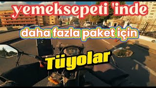 Yemeksepeti Inde Çalışırken Nelere Dikkat Etmeliyiz Daha Fazla Para Kazanmak İçin Neler Yapmalıyız