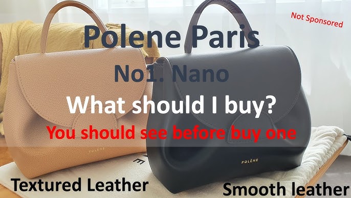 Polene - textured or untextured leather? : r/handbags