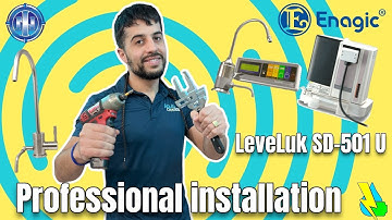 Enagic LeveLuk SD-501 U Pro Installation with IonFaucet #4
