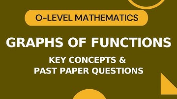 Graphs of Functions and Graphical Solutions | O-level/IGCSE Maths | Key Concepts and Past Paper Qs