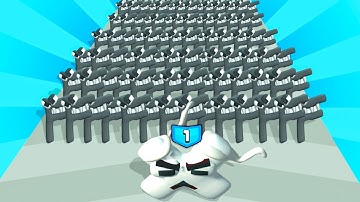 MAX LEVEL in MERGE ALPHABET LORD RUN!