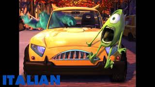 Monsters Inc Mike s New Car Mike s scream of pain