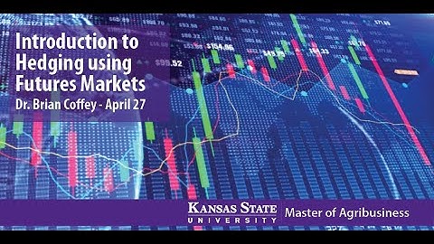 Introduction to Hedging using Futures Markets Webinar
