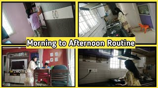 Indian Mom Morning To Afternoon Routine Vlog Kitchen Cleaning And Cooking Vizag Vlogger