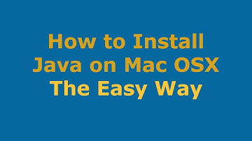 Install Java JDK on Mac OSX - The EASY way - Including M1/M1 Max