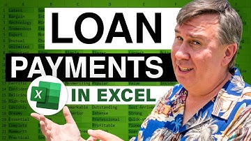 Excel - How to Calculate Loan Payments in Excel - Episode 1211.113