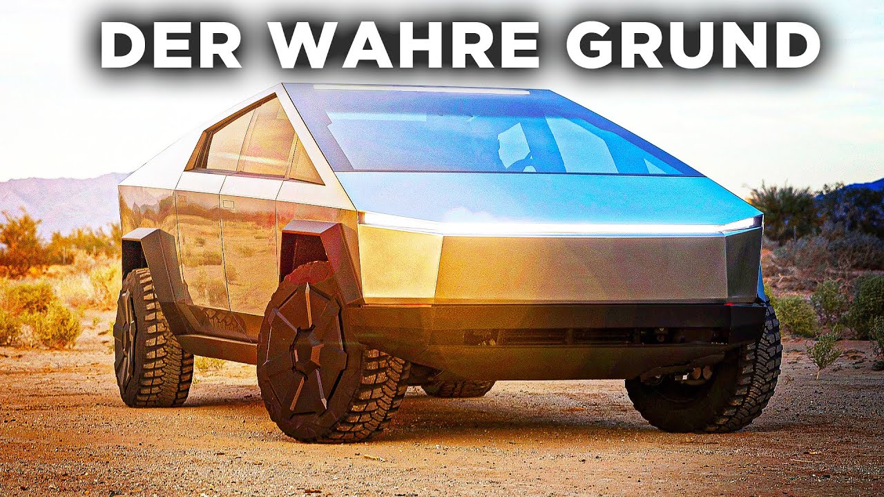 Der wahre Grund, warum Tesla den Cybertruck entwickelt hat! - YouTube
