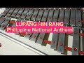 LUPANG HINIRANG-PHILIPPINE NATIONAL ANTHEM-LYRE XYLOPHONE BELLS COVER-LYRE CORNER Mp3 Song