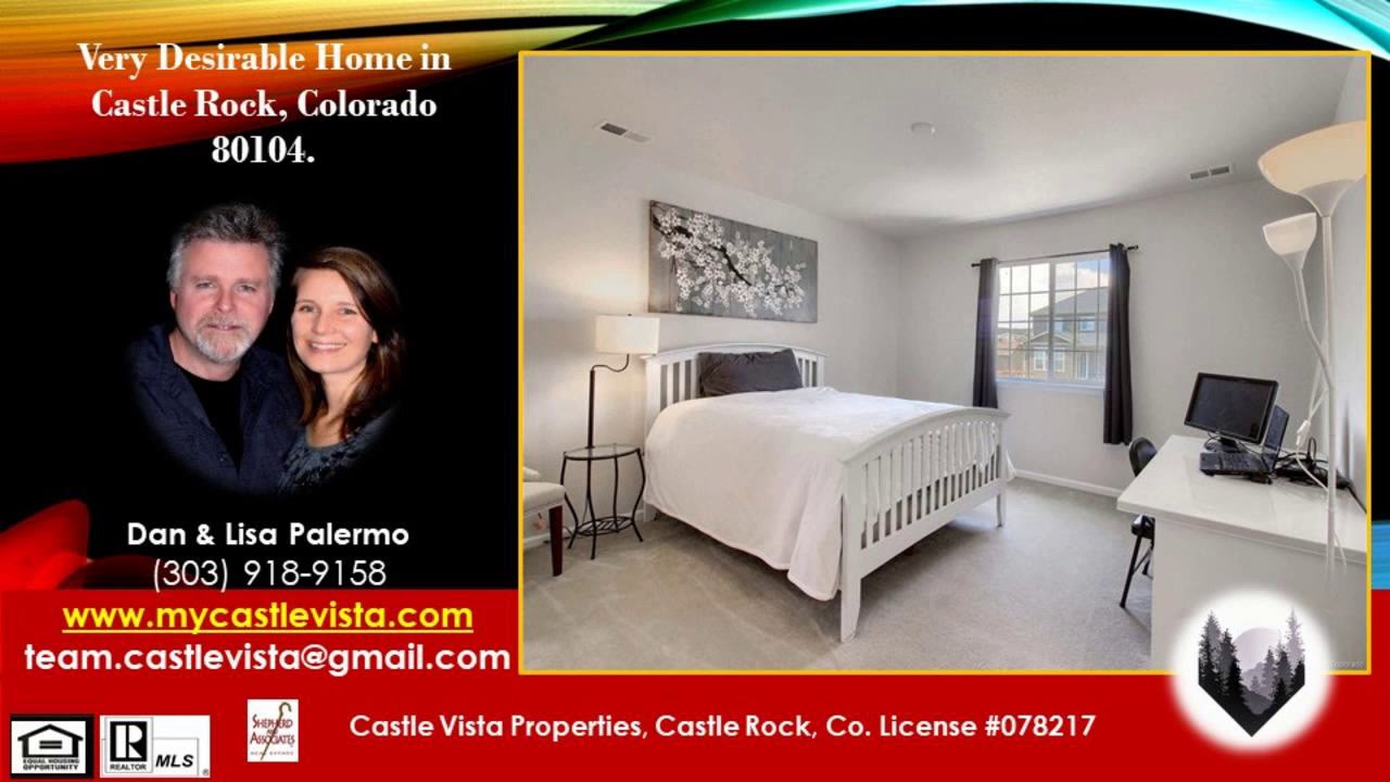 4 bedroom house in Castle Rock for sale Co 80104 YouTube