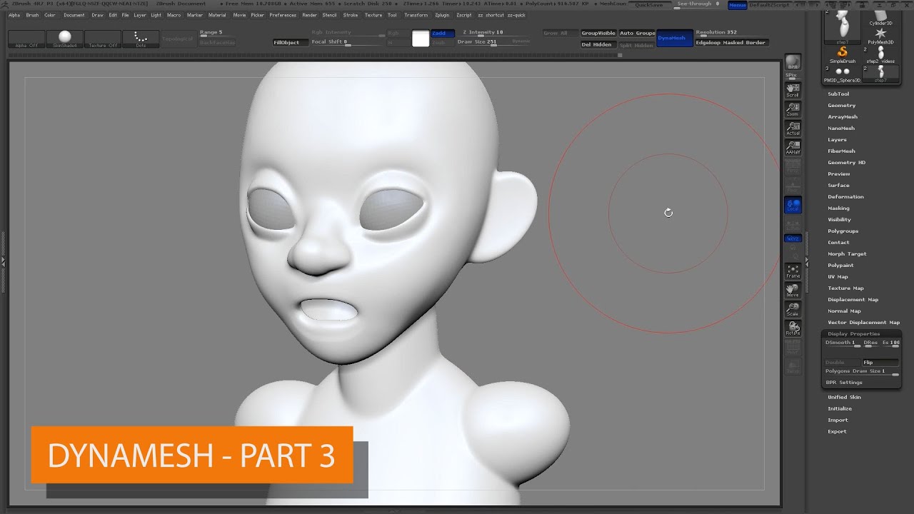 digital marketing Steve James: DynaMesh - Part 3