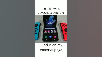 Connect Switch Joycons to Android or Apple! Full video on my channel page  #shorts #nintendo #viral