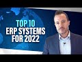 Top ERP Systems for 2022 | Best ERP Software | Independent Ranking of Top ERP Vendors