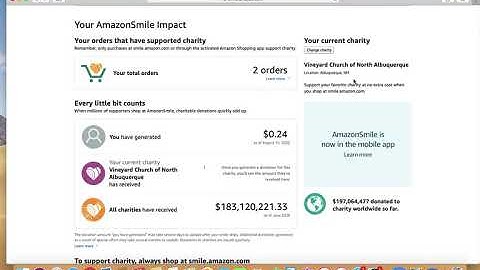 How to Select or Change a Charity on AmazonSmile