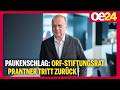 Paukenschlag: ORF-Stiftungsrat Prantner tritt zurück