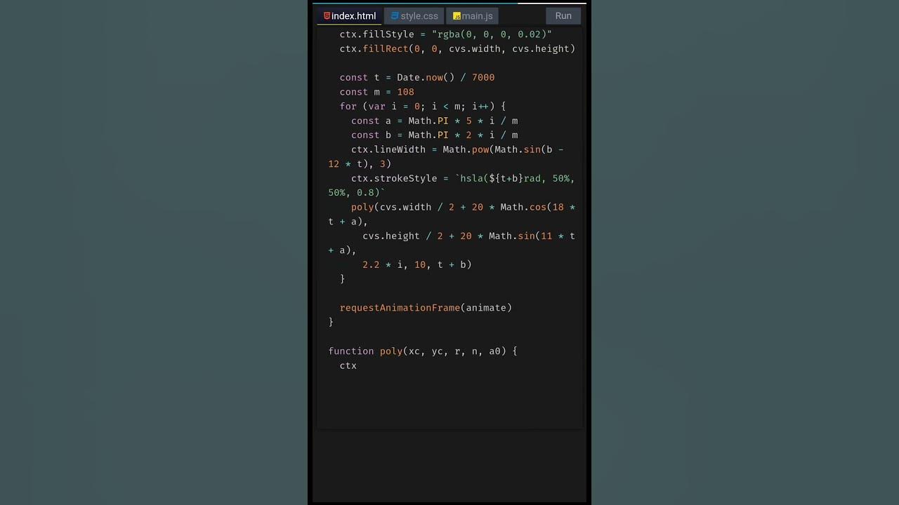 Create Infinite Loop Animation with HTML Canvas | HTML5 Canvas Tutorial ...