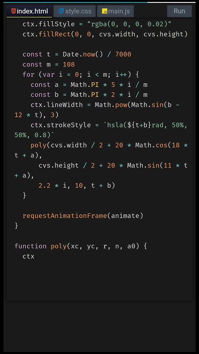 Create Infinite Loop Animation with HTML Canvas | HTML5 Canvas Tutorial ...
