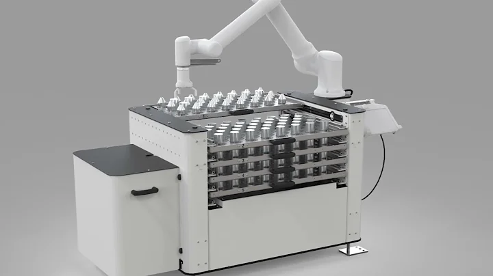 New 2023 ProFeeder Slide robot-cell - collaborative robot system.