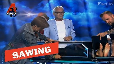 EXCLUSIVE SAWING IN HALF MAGIC ILLUSION SHOW 2025 