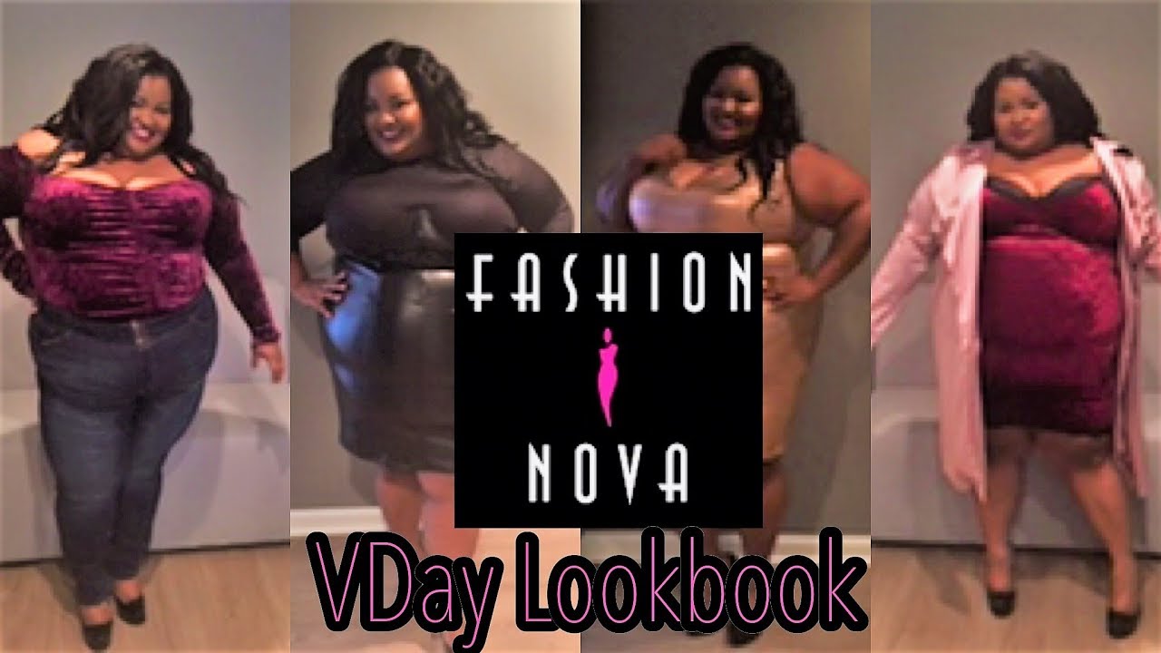 Fashion Nova🛍👖 Plus Size Lookbook 👠👗 Valentine’s Clothing Haul Plus