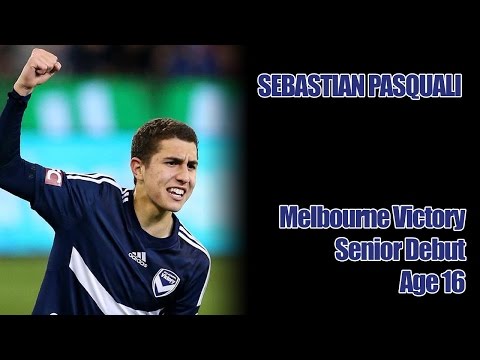 Sebastian Pasquali Senior Debut - Melbourne Victory v Juventus - Age 16 - all touches