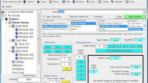 AccuLoad - Whole House Load Calculation