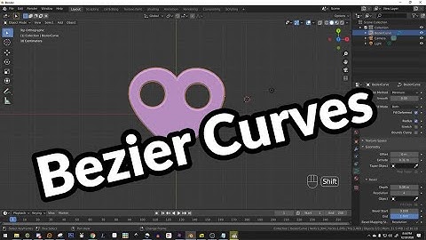 Blender Tutorial: Amazing Bezier Curves